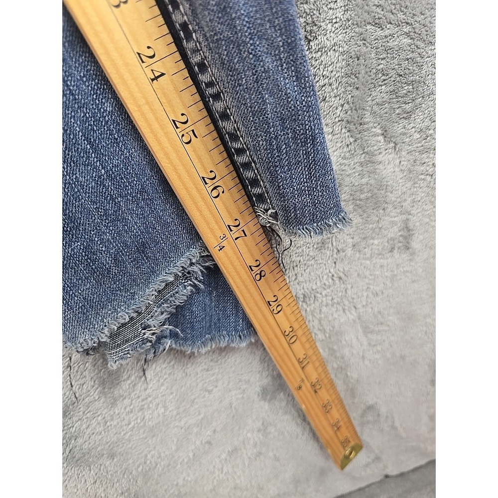 Levi's Silver Tab Jeans Mens Fit 36x27 Blue Distressed True Boot‎ Straight - Picture 16 of 16